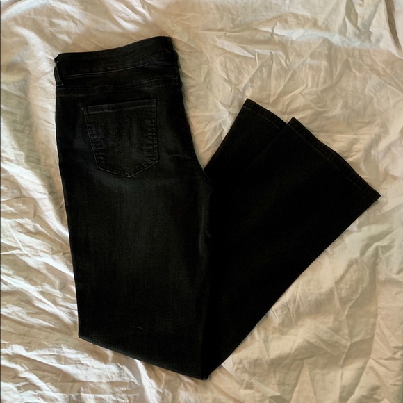 NWOT Maurices Black Bootcut Jeans - Picture 2 of 3